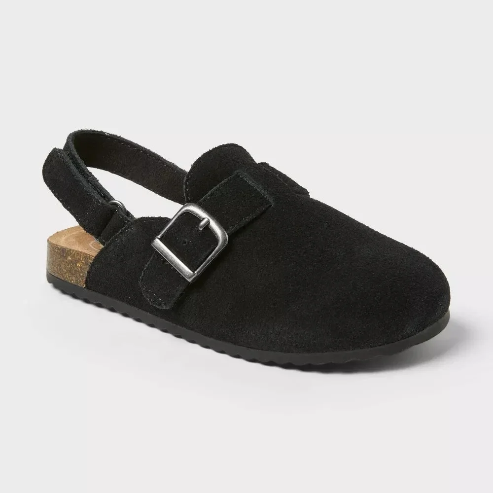 Cat & Jack Toddler Berlin Clogs Black Size 9T New With‎ Tags
